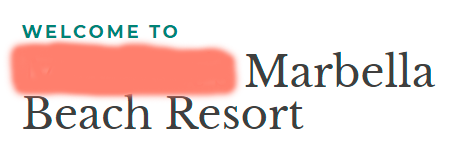 ejemplo copy bienvenido