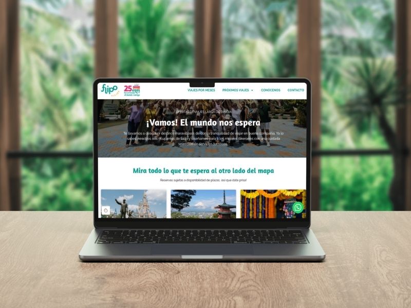 Flipoviajes - Web pc-2
