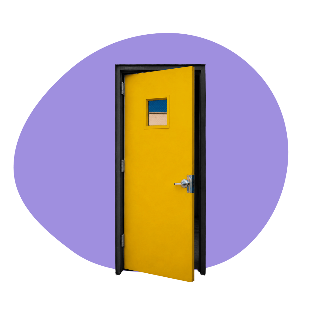 Puerta branding